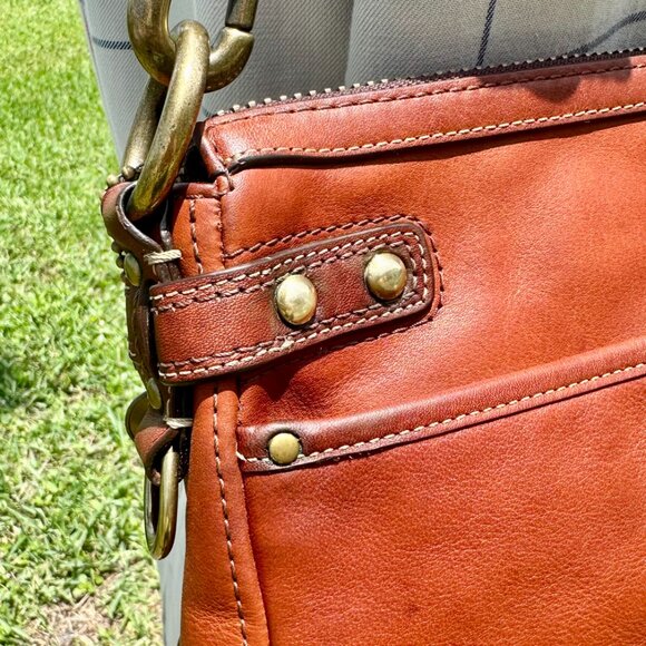 COACH Bleecker Legacy Turn Lock Shoulder Bag 65th Anniversary 2007 Whiskey 11127 - Picture 14 of 16